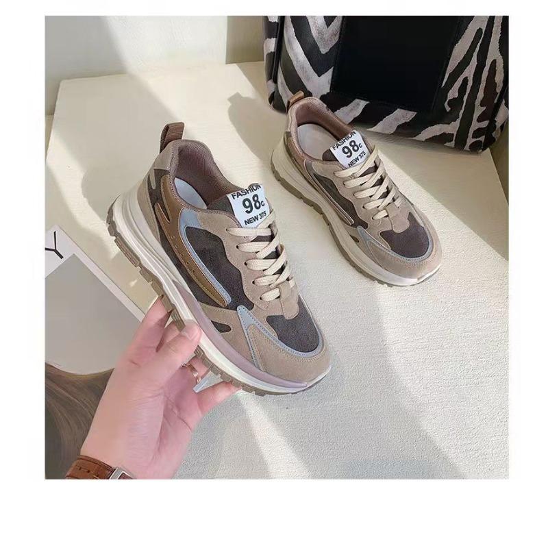 Waffle Cortez Women's Spring and Autumn New Style Business Casual Shoes Comfortable Antiskid Shoe Women's Shoes Cheap Slimming Wear-Resistant