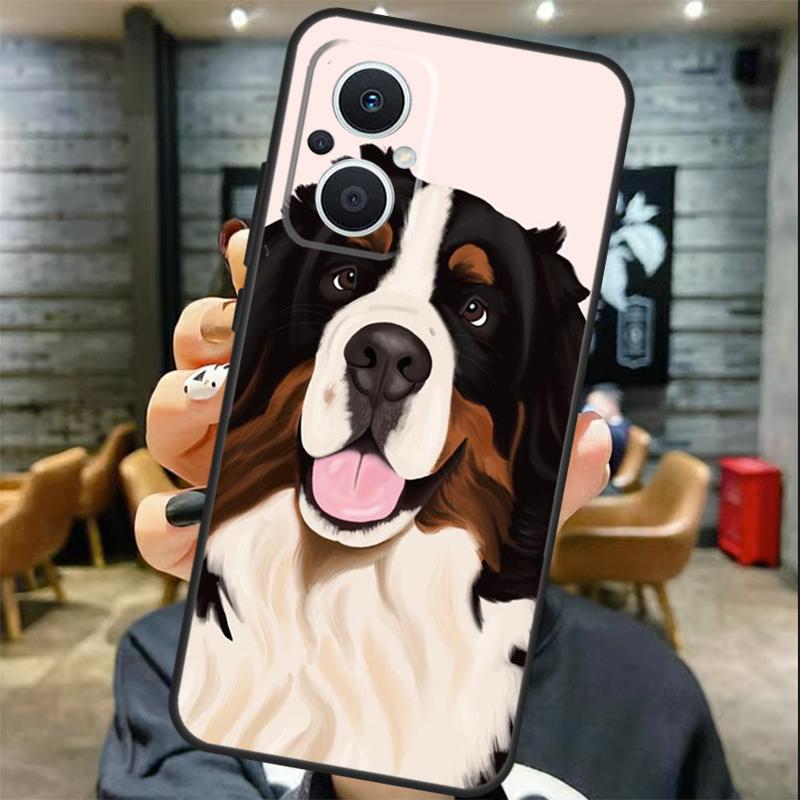 Bernese Mountain Dog Case For OPPO Reno 13 F 12 F 11F 8T 7 8 10 11 Pro OPPO Find X8 Pro X6 X3 X5 Lite Cover Coque