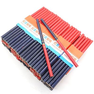 10PCS/Set Blue Red Lead Carpenter Pencils Black Lead Builder Joiners Tool Pen Marking Scriber  Gift