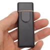 Electronic Cigarette Lighter Touch Sensing Double Side Ignition USB Electric Lighter Cigarette Accessories Black