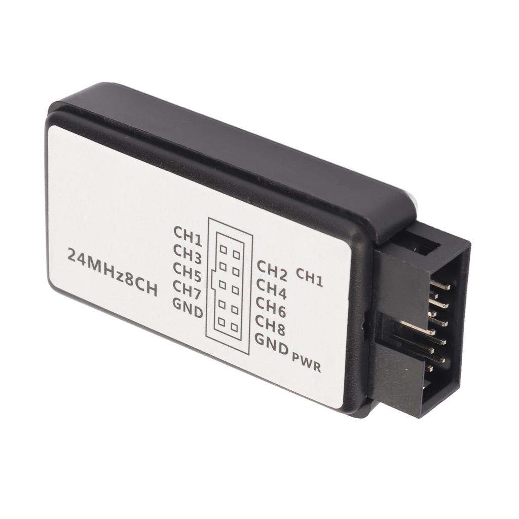 8-Kanal USB Logikanalysator Gerät mit Pufferunterstützung 24Mhz 8CH USB Logikanalysator 5V