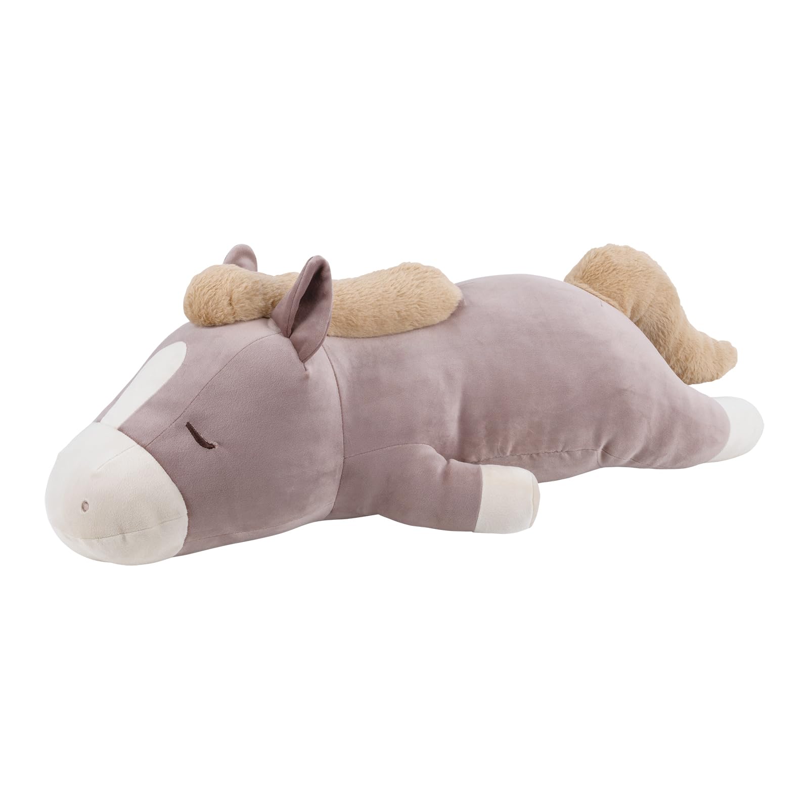 

Livheart Большая подушка для тела Премиум Животные Немунему Лошадь Холли Длина Пушистая и Мягкая Подарок (Всего 68 см) 48907-53