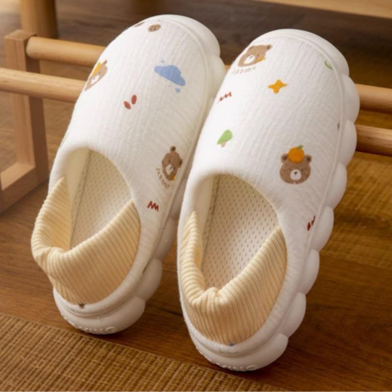 

New confinement shoes spring, summer and autumn thin waterproof confinement cotton shoes maternal postpartum bag and soft-soled slippers 40-41 [Suitable for 39-40 feet]