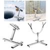 Adjustable Ice Fishing Rod Holder, Freestanding Winter Holder Made of Metal.