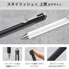 Sakura Craypas Ball Sign iD 3C Ballpoint Black A 3-Color Pen, 0.4mm, (Pure Black), Blue, Red, GB3D854#49A