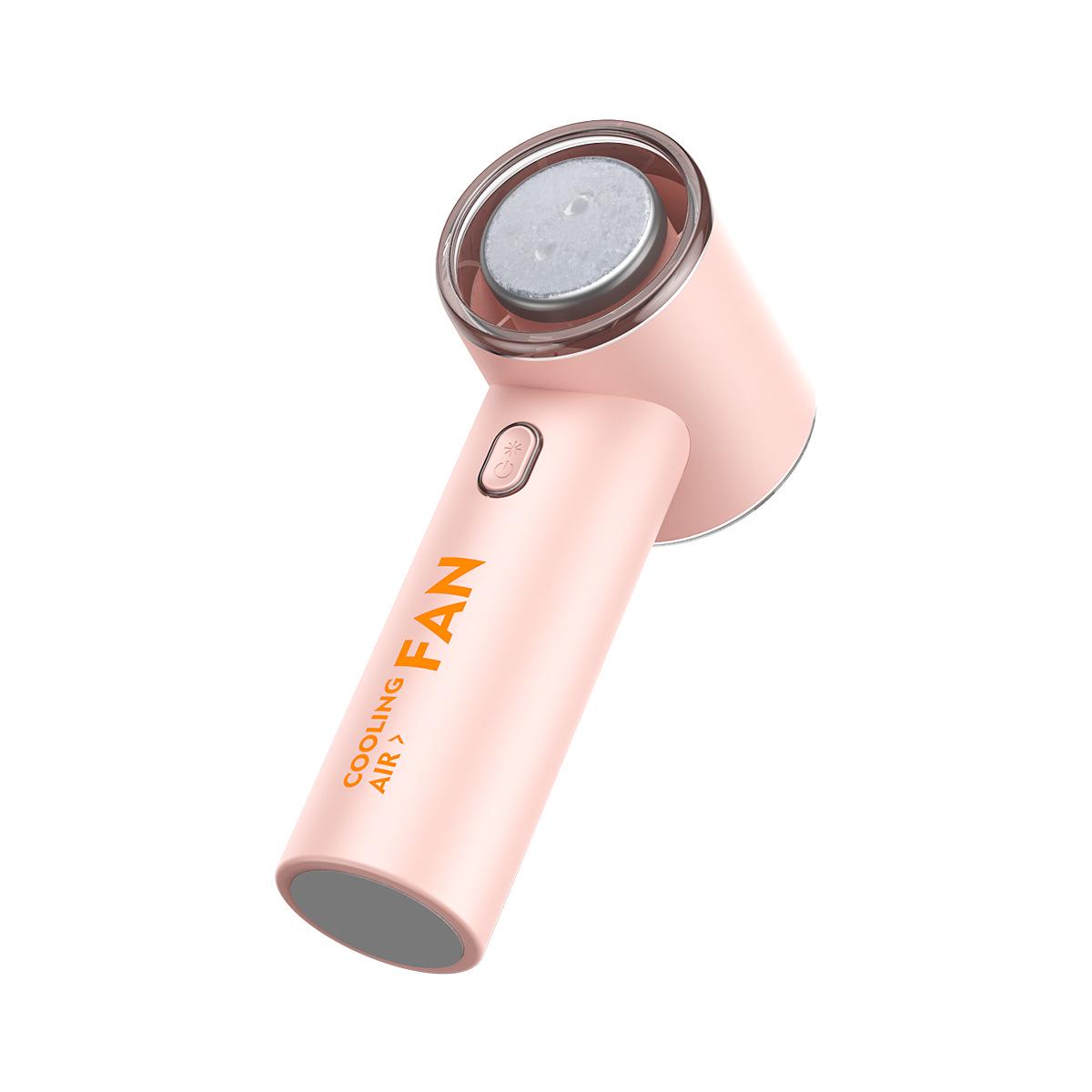 

T20 USB Portable High-Speed Turbo Handheld Cooling Fan T20 High-Speed Handheld Fan рожевий