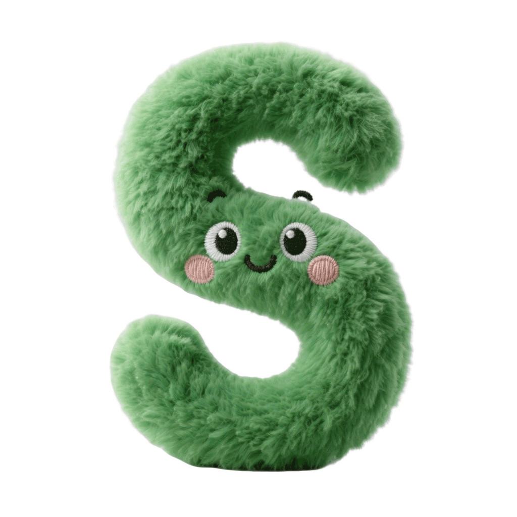 Alphabet Lore Buchstaben Plüschset A bis Z Pädagogische Weichspielzeuge für Kinder zum Lernen