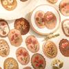 Secret Garden Retro Floral Sticker Pack: Journal & Collage Decoration Gift Set