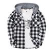 Men's Fashion Trend Hooded Checkered Sportswear