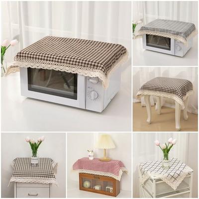 1Pcs Small Size Microwave Dust Cloth 40x60cm Table Cloth Table Cover for Desk Photo Background