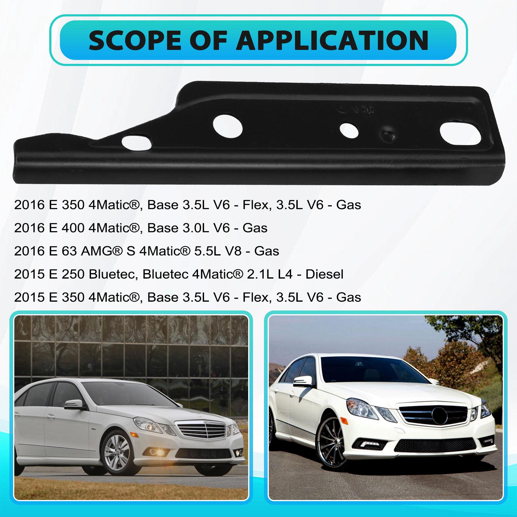 A58X-Bumper Face Bar Bracket Retainer Mounting For  E250 E350 E400 E550 2128810106 2128810206 чёрный