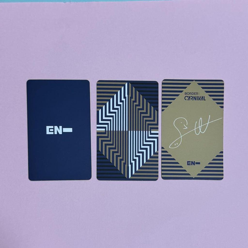 [USED] Anonymous Shipping ENHYPEN Trading Card Sunwoo Complete