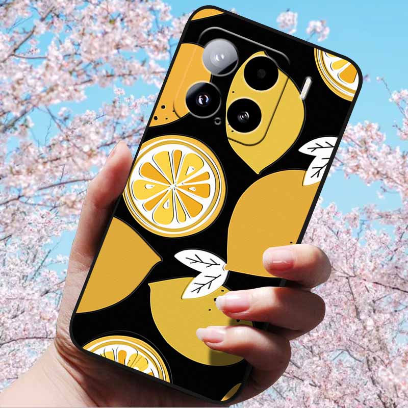 For Xiaomi 15 Pro 5G 6.73"Cases 3D Relief Soft Silicone Cover Retro Embossed for Xiaomi 15 5G Phone Mi 15pro 15 3D Soft TPU Case