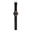 Fashion Casual Silicone Student Watch Simple Transparent Case with Ladies Quartz Watch