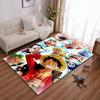 Anime Character Carpet with Straw Hat Crew Design for Living Room Suitable for Use As an Anti-slip for Living Room Bedroom Sofas