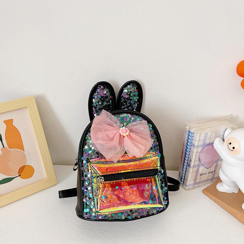 Adorable Korean Style Children's Backpack With Bow Design Perfect For School And Outings