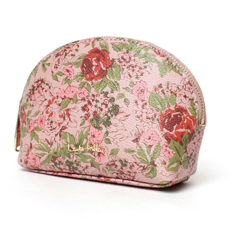 

аксессуар для [Laura Ashley] Косметичка, чехол, милый, стильный, женский, цветочный, ботанический, Крэнсфорд, элегантный, ilpp-01-розовый розовый