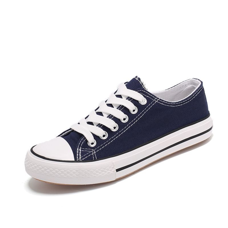 Student Canvas Shoes Female Casual Couple Male and Female Skate Shoes Korean Style Breathable Small White Shoes