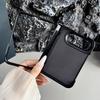 Soft Hard Hybrid Case Magnetic for IPhone 18, Faux Leather Phone Cover with Hinge Shockproof Slim Protection, Full Body Protective 18 Fold Ring Shell