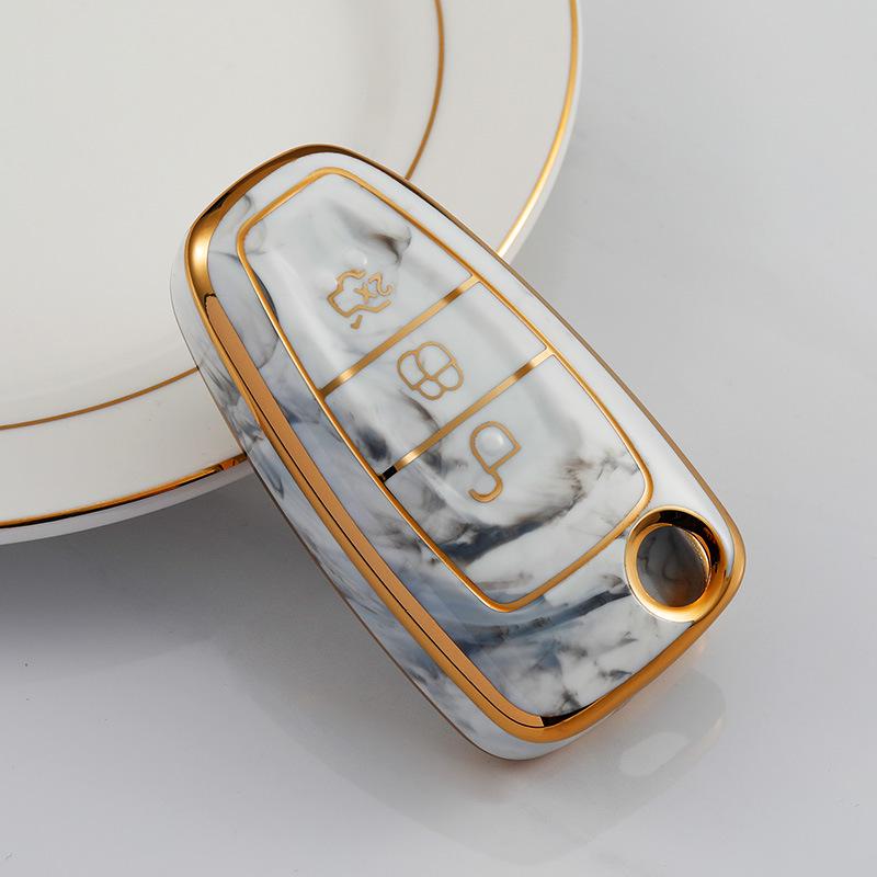 Stylish Ford Key Case for Fiesta, Ecosport, Mondeo, and Victory - Full Protection Cover