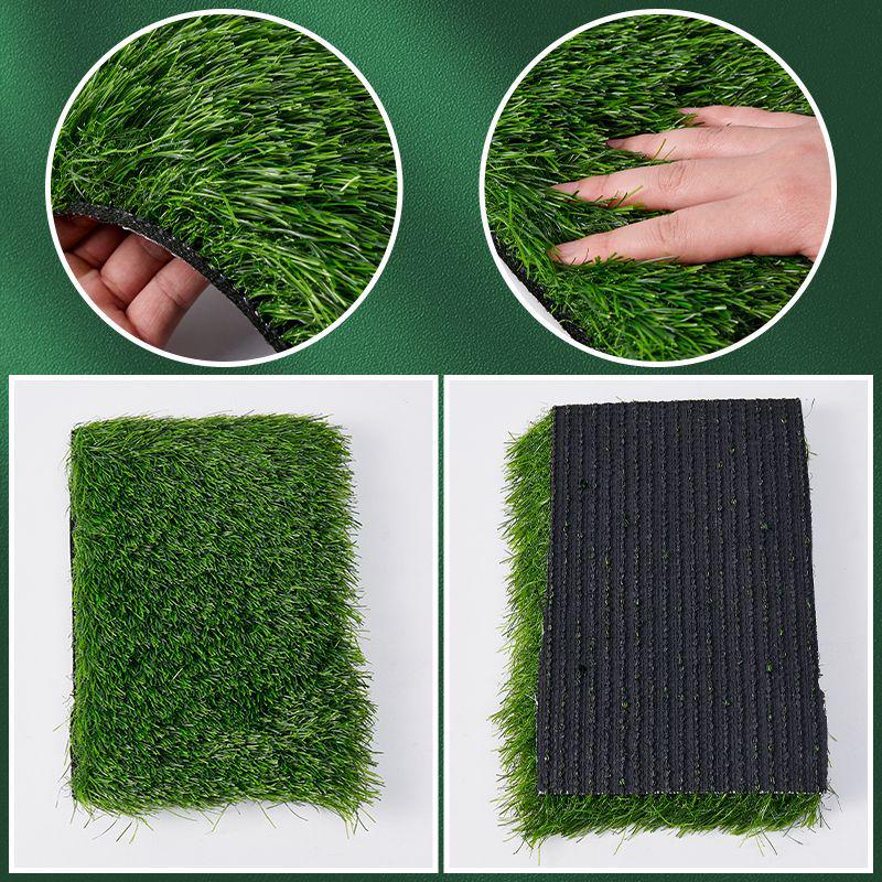 Artificial Turf Construction Site Fence and Landscaping Grass