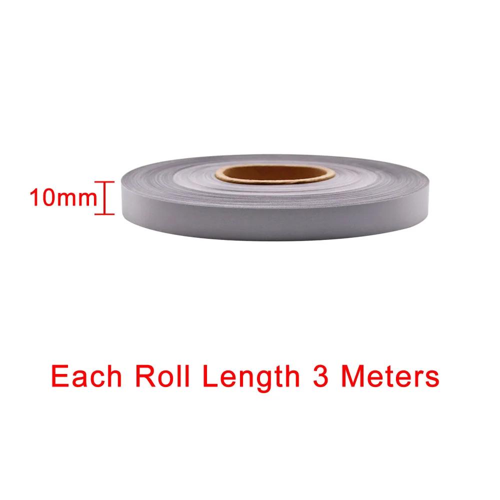 

1/3/5Pcs Reflective Warning Tape Self-Adhesive Fabric Sticker for Clothing Helmet Safety ,Bag, Running Safety 1pcs