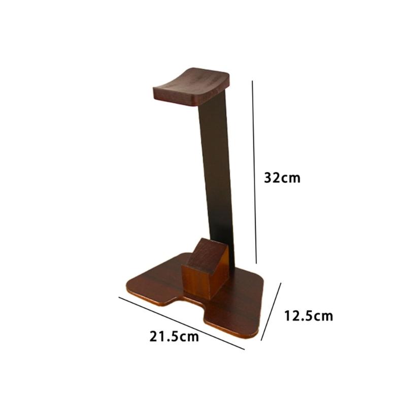 Solid Wood sound Device Stand With Holder For Gaming Gear Accommodates Multiple Systems And Professional Gamepads