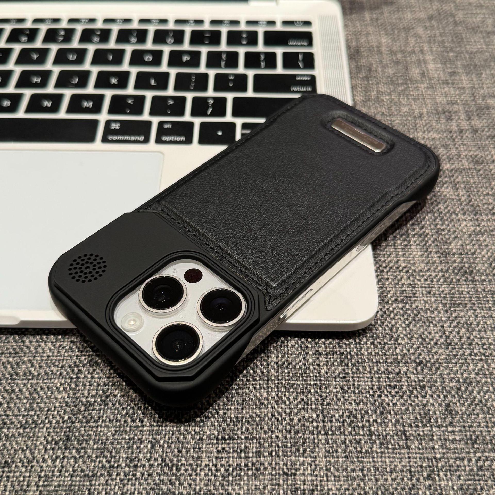 

Aroma Leather Magnetic Frosted Protective Case for iPhone 17 Pro Max 16