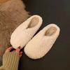 New Style Women's Home Fur Slippers Non-Slip Soft Warm House Indoor Bedroom Couples Shoes Plus Size Zapatos Mujer
