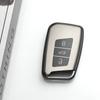 Gun Grey Tpu Keyless Keychain Car Key Fob Case Cover For Volkswagen Vw Tiguan Taos Arteon Atlas Cross Sport Passat B8 Jetta