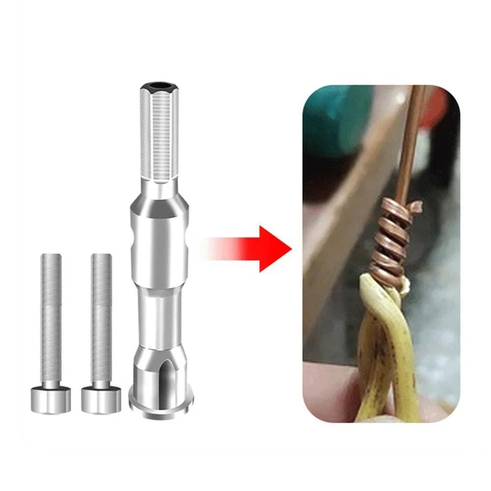 Electrician's Automatic Wire Stripper - Cable Peeling, Twisting, and Connector Drill Bit Tool for Electrical Work