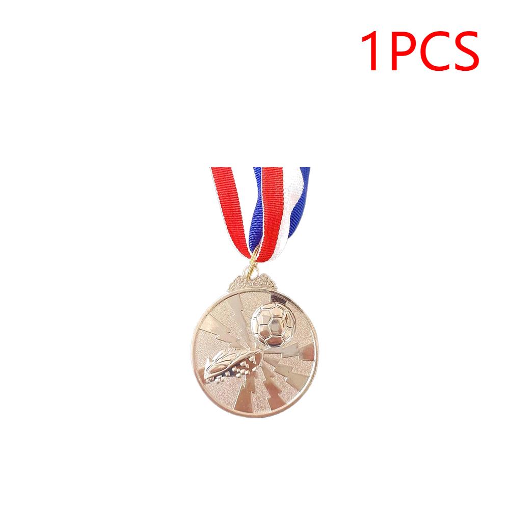 1-3pcs Zinc Alloy Round Winner Medals 2" Gold Silver Bronze Award Medal with Neck Ribbon 1st 2nd 3rd Prizes Winner Prize Present