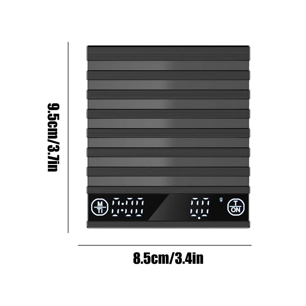 

Rechargeable Digital Food Scale For Tea Brewing Roasting Mini Coffee Scale Timer Scale For Coffee Extraction kitchen accessories