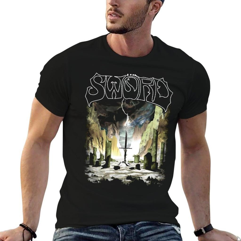 The Sword Band Tshirt Breathable Mesh Panel Tshirt