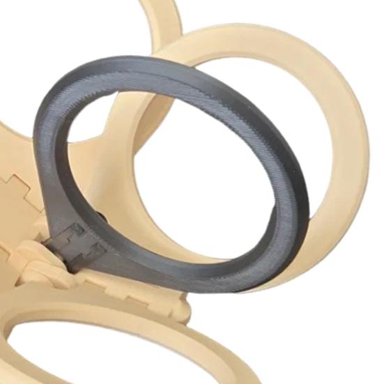 Foldable Drink Carrier Butterfly 4-Cup Drink Holder Reusable Cup Carrier Portable Cup Holder for Coffee Tea Beer Parties