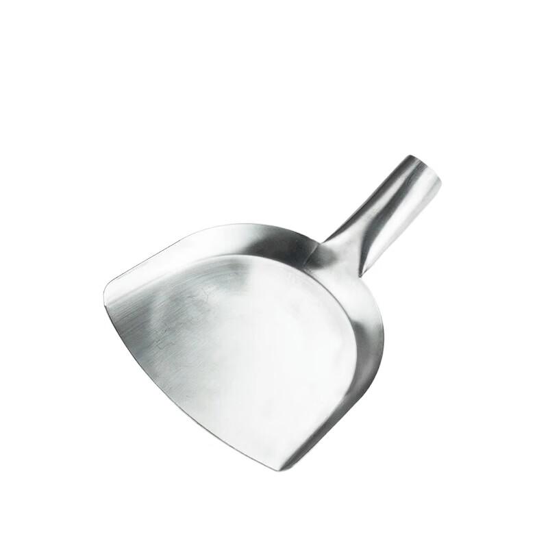 Stainless Steel Wok Spatula with Wooden Handle, 17CM Head