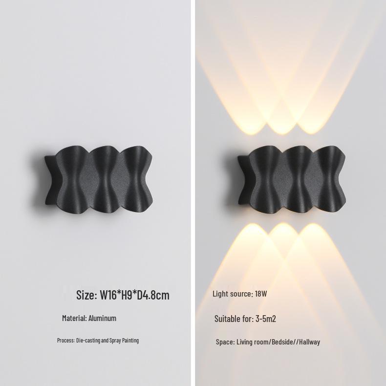 Creative Waterproof Outdoor Wall Light for Doorways, Courtyards, and Balconies