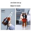 Fuguan Platinum Tea Master Double-Layer Glass Infuser Bottle