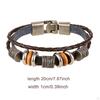 PU Leather Bracelet Bangles Accessories Unique Fashion Ornament Valentine's Day Gift Wristband for