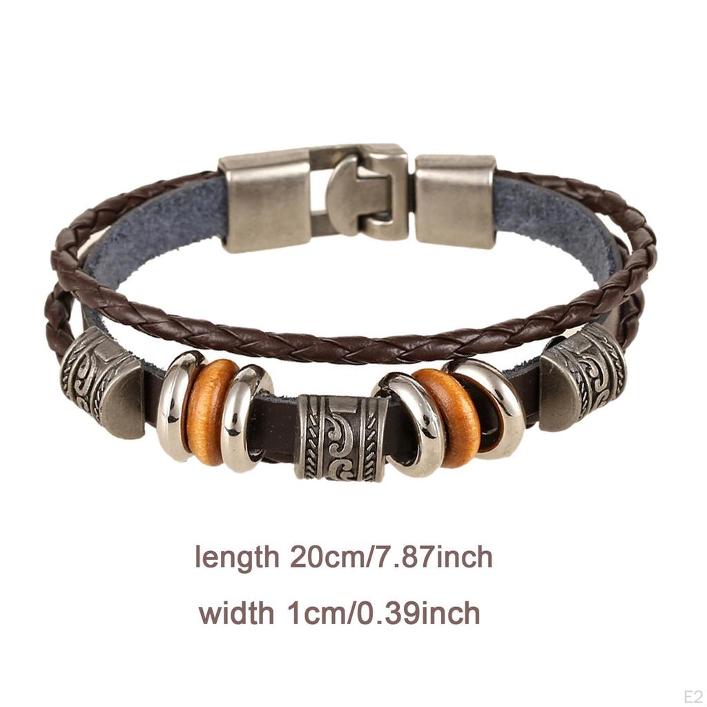 PU Leather Bracelet Bangles Accessories Unique Fashion Ornament Valentine's Day Gift Wristband for