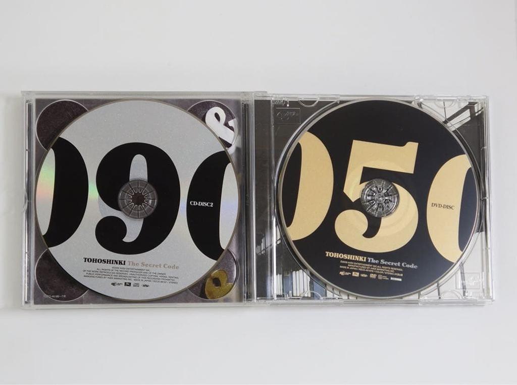 [USED] TVXQ 4th Album The Secret Code First Limited Edition