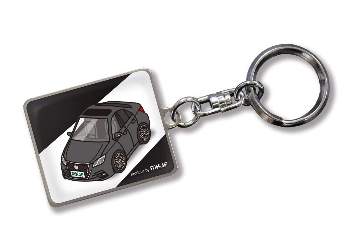 

Custom Key Chain Toyota Crown Athlete GRS210 AWS210 Base Black, Black чёрный