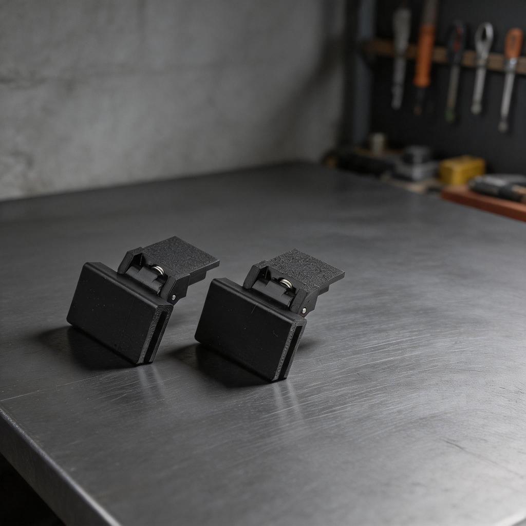 Turntable Accessories Replacement Part Black Dust Cover Hinge Plastic Construction Sturdy Construction Easy Installation
