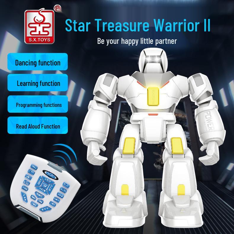 Smart Educational Remote Control Robot: Interactive Dancing Music Companion Toy for Kids