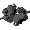 Motorcycle 7/8" 22mm Handlebar Control Switch For Harley Honda Kawasaki Suzuki Horn Turn Signal Start Switch Push Button Switch