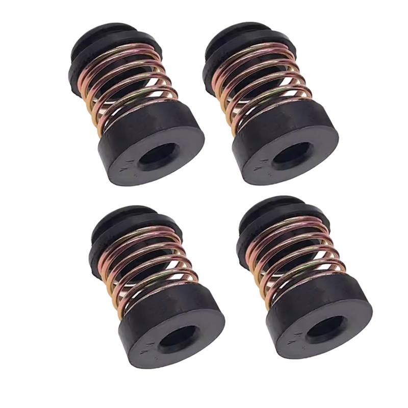 4 шт. Амортизирующая прокладка для компрессора холодильника и морозильной камеры, пружинная амортизирующая монтажная ножка, амортизирующая прокладка для компрессора холодильника
