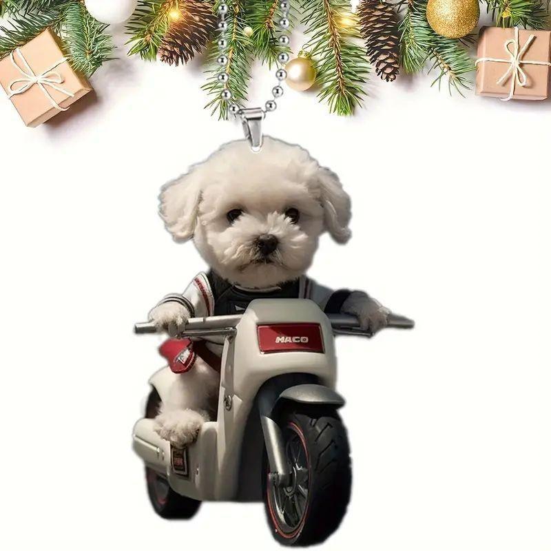 

Eyecatching Hanging Acrylic Pendant Fun Car Decor And Festive Christmas Tree Ornament