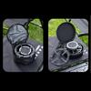 Foldable Camping Cooker  Burners Wind Resistant Flame 4 Leg Stability Compacts Portable Design for Outdoor Cooking