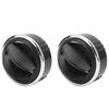 RV Air Conditioner Vent 2 Pcs Adjustable Roof Round Vent Ventilation Outlet for Car Yacht Bus Truck