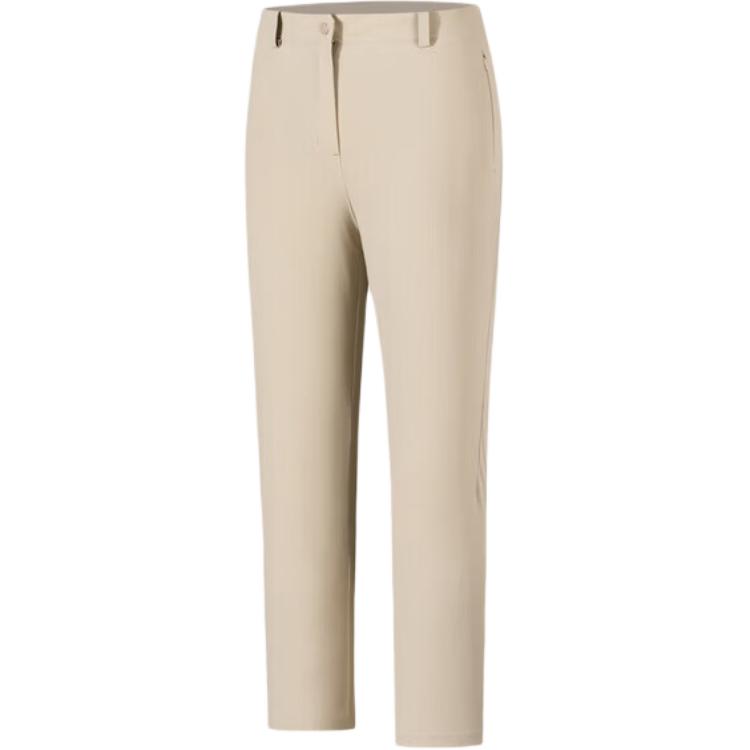 

Anta Champion All-Weather Series Simple Fashion Solid Color Zipper Sports Long Pants Women bottoms 162620504-5 S
